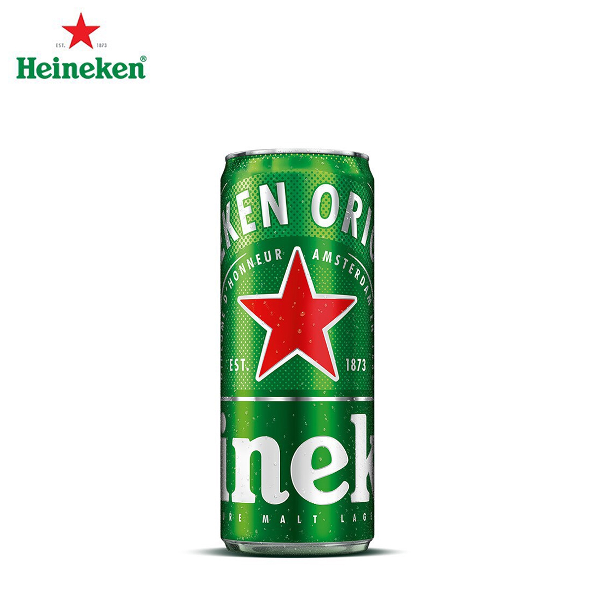 THÙNG 24 LON BIA HEINEKEN 330ML