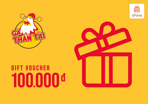Phiếu quà tặng Gà Thần Tài 100k