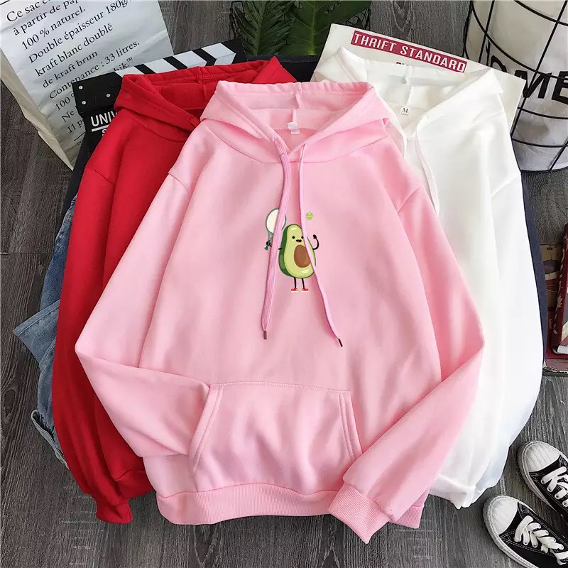 [HCM]áo hoodie in hình trái bơ