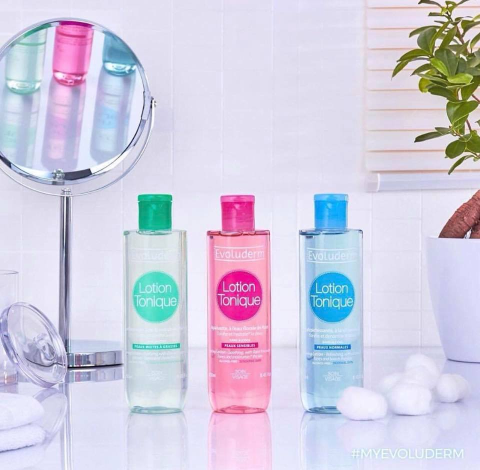 Nước hoa hồng Evoluderm Lotion Tonique - 250ml