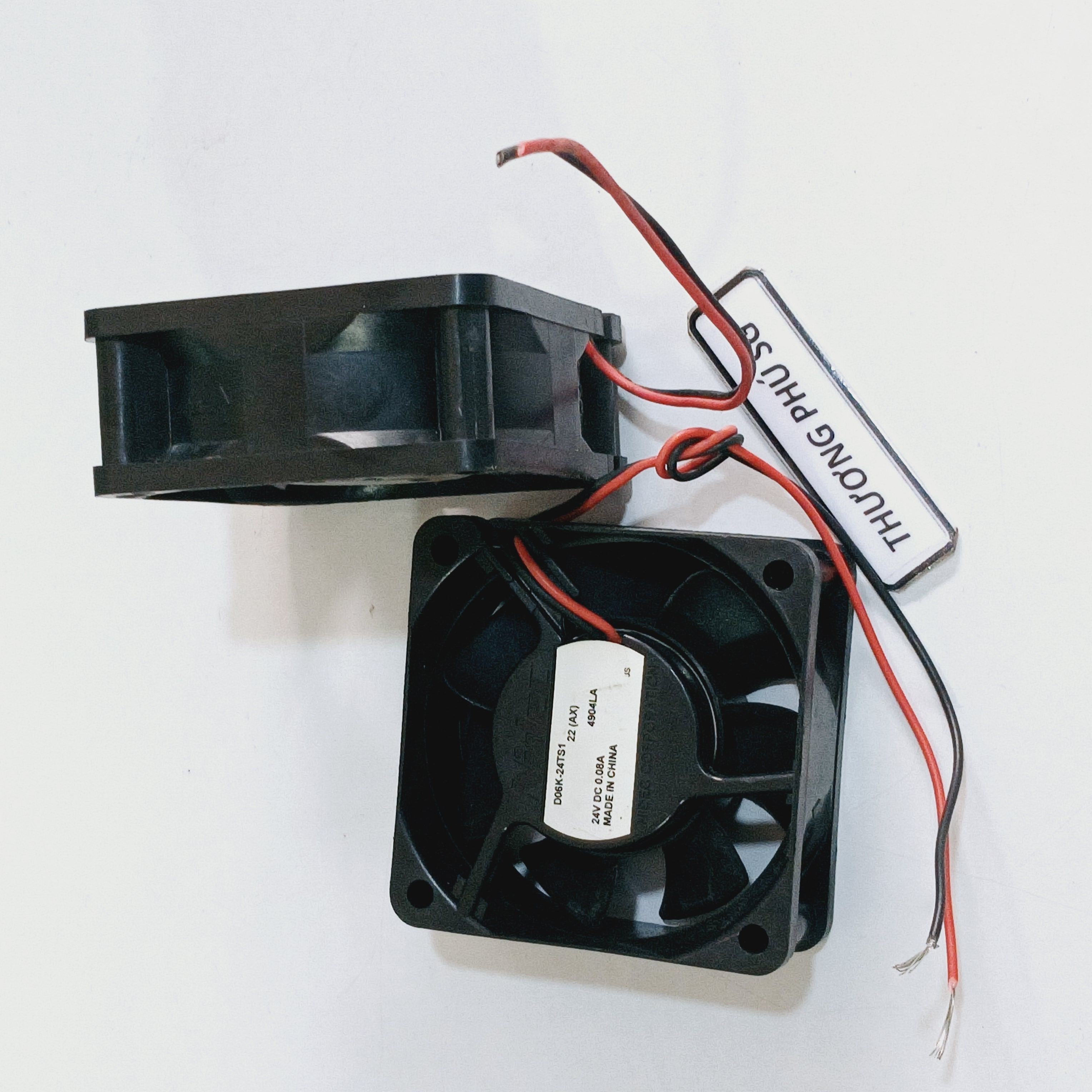 Quạt 6Cm, Dày 2.5Cm / Điện áp DC 24V, Loại 3 dây PIN / Loại 4 dây 4 Pin (Fan tháo máy LK)
