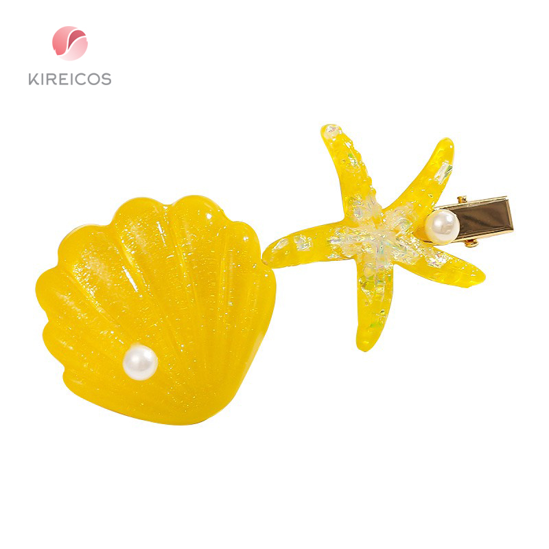 [HCM]Set 2 Kẹp Tóc Sao Biển Và Sò Cao Cấp