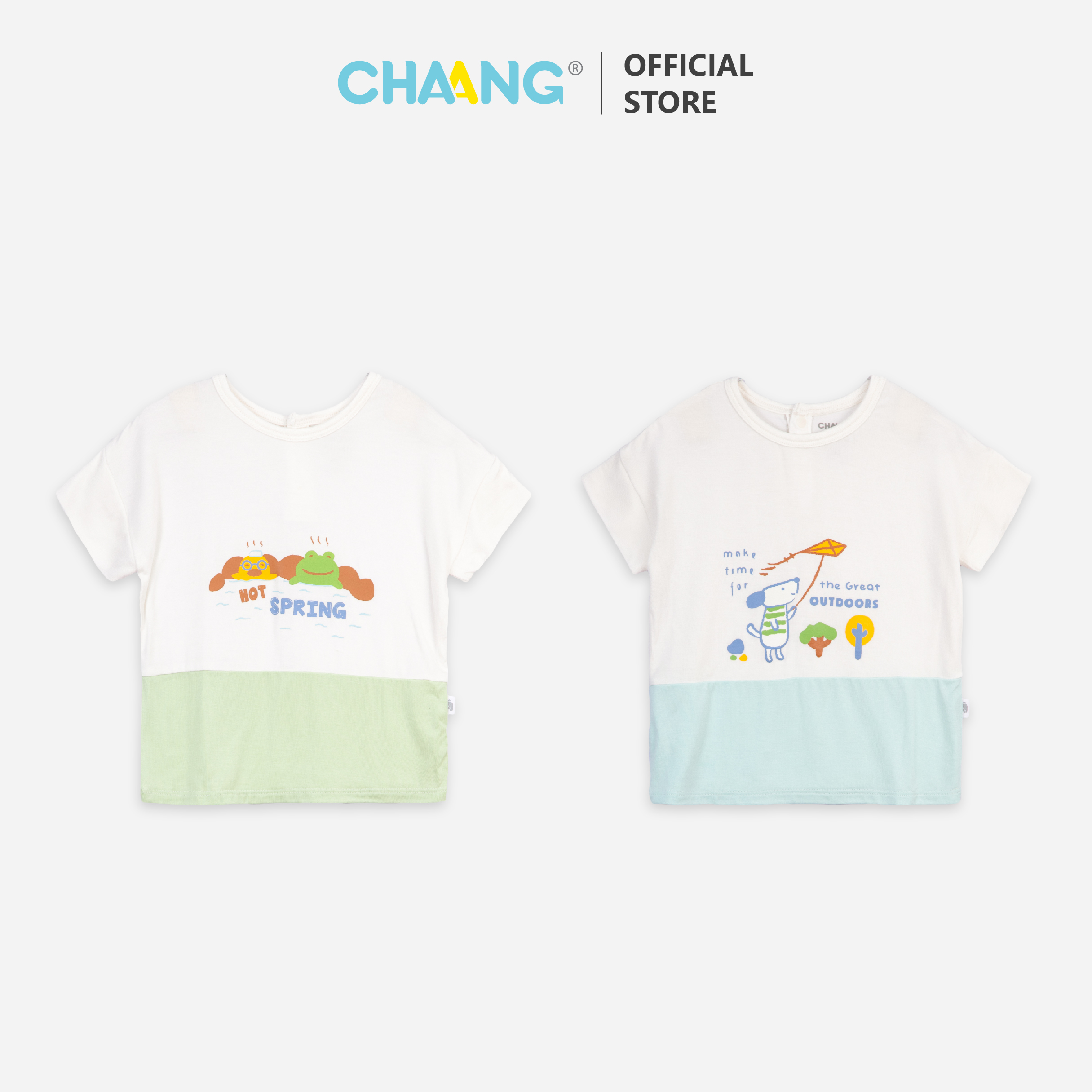 [CHAANG] Áo cộc tay bé trai Spring