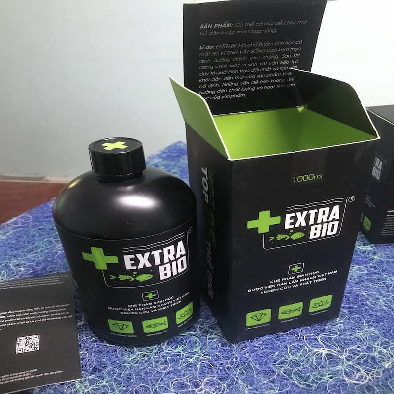 Men Vi Sinh Extra Bio làm trong nước bể cá - ExtraBio cao cấp cho cá cảnh