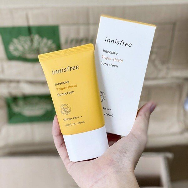 Kem chống nắng innisfree intensive triple-shield sunscreen spf50+ pa++++