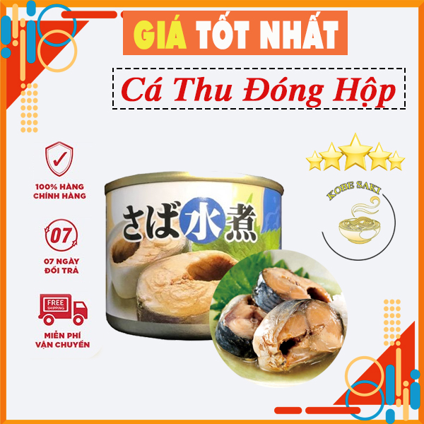 Cá Thu Hấp Đóng Hộp