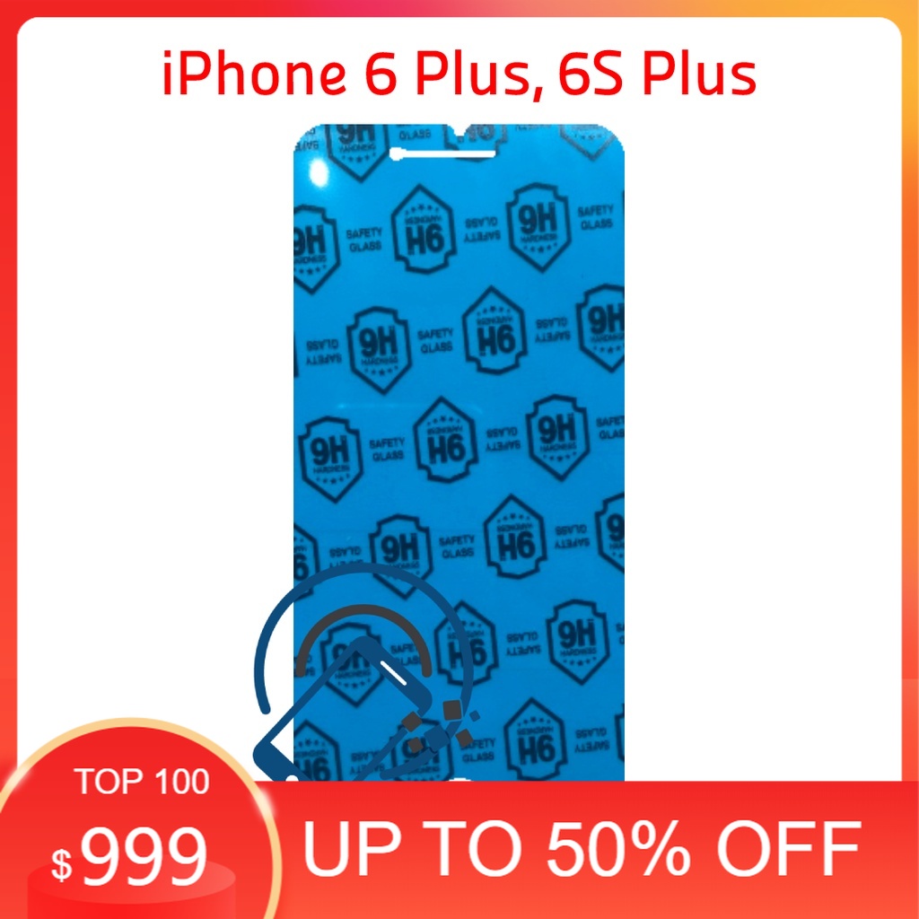 Dán cường lực dẻo nano trước và sau cho iPhone 6 Plus, 6S Plus