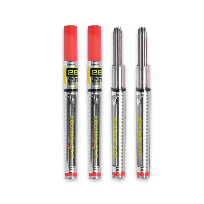 Min chì độ cứng 2B - kích thước 2.0mm (05 min chì/ ống)
