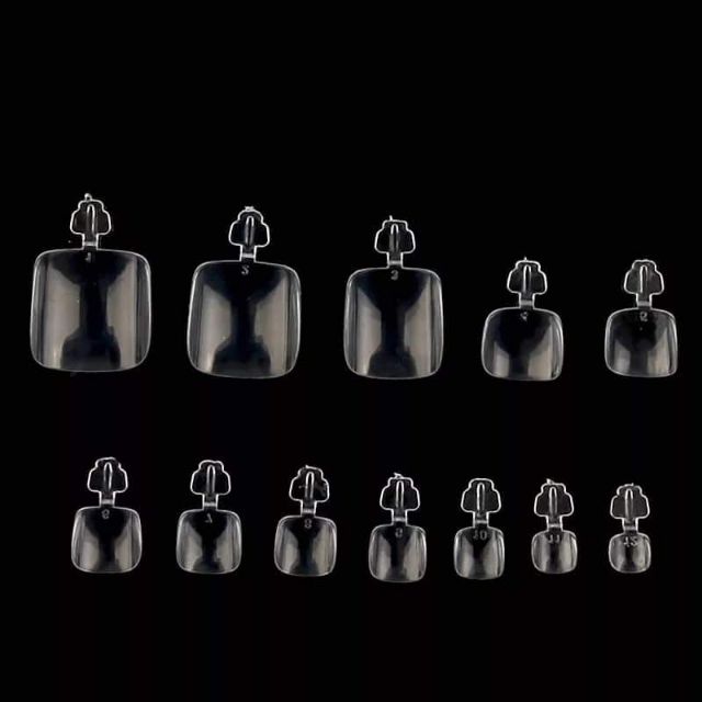 Móng chân giả. túi 120 móng đủ size