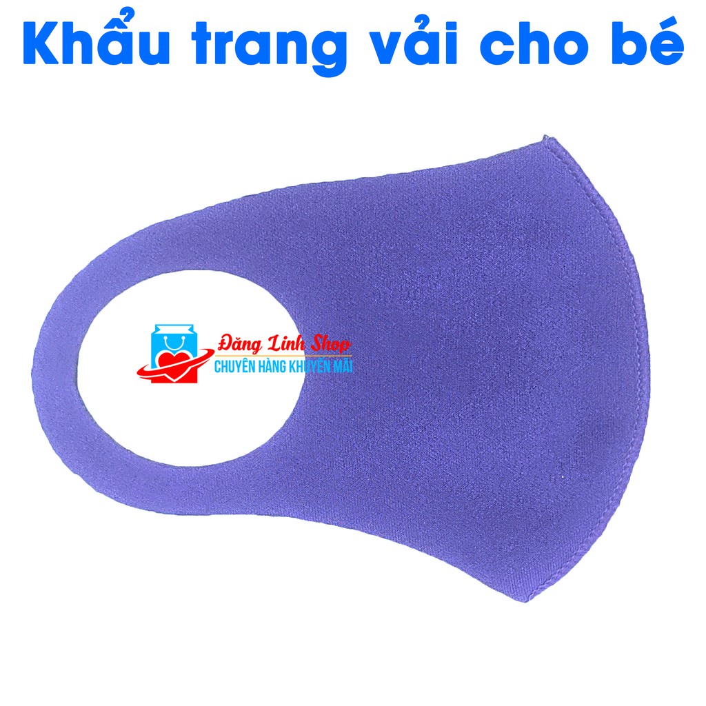 [Quà tặng không bán] Khẩu trang vải thun Poly 2 da Pediasure