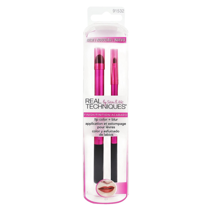 Set Cọ Viền Và Tán Màu Môi - Real Techniques Lip Color & Blur