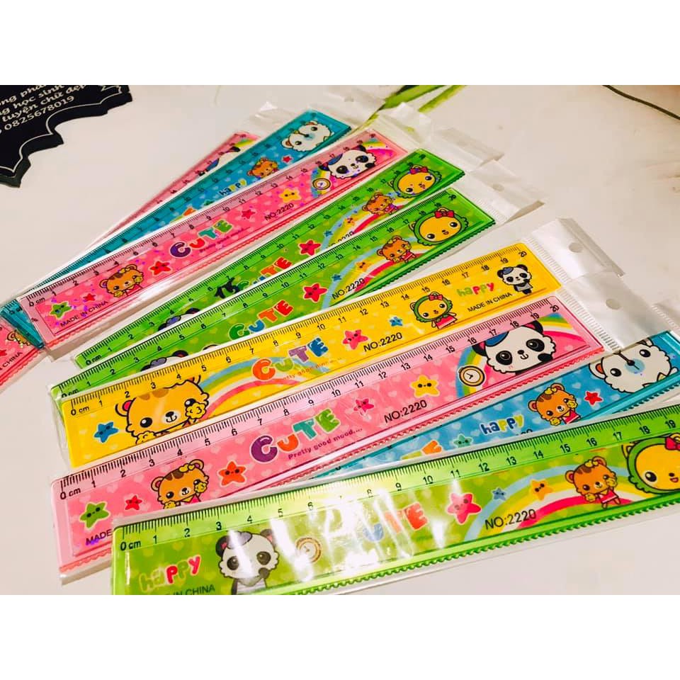 🌻 Set 5 thước đo kỹ thuật, thước thẳng, ê ke, đo độ