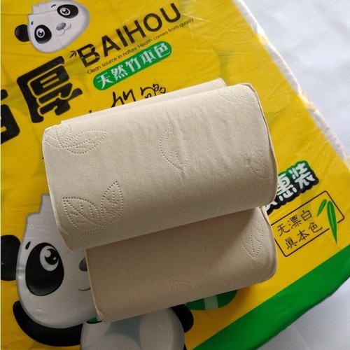 [Hàng Loại 1] Bịch Giấy Gấu Trúc Baihou Giấy Vệ Sinh 36 Cuộn