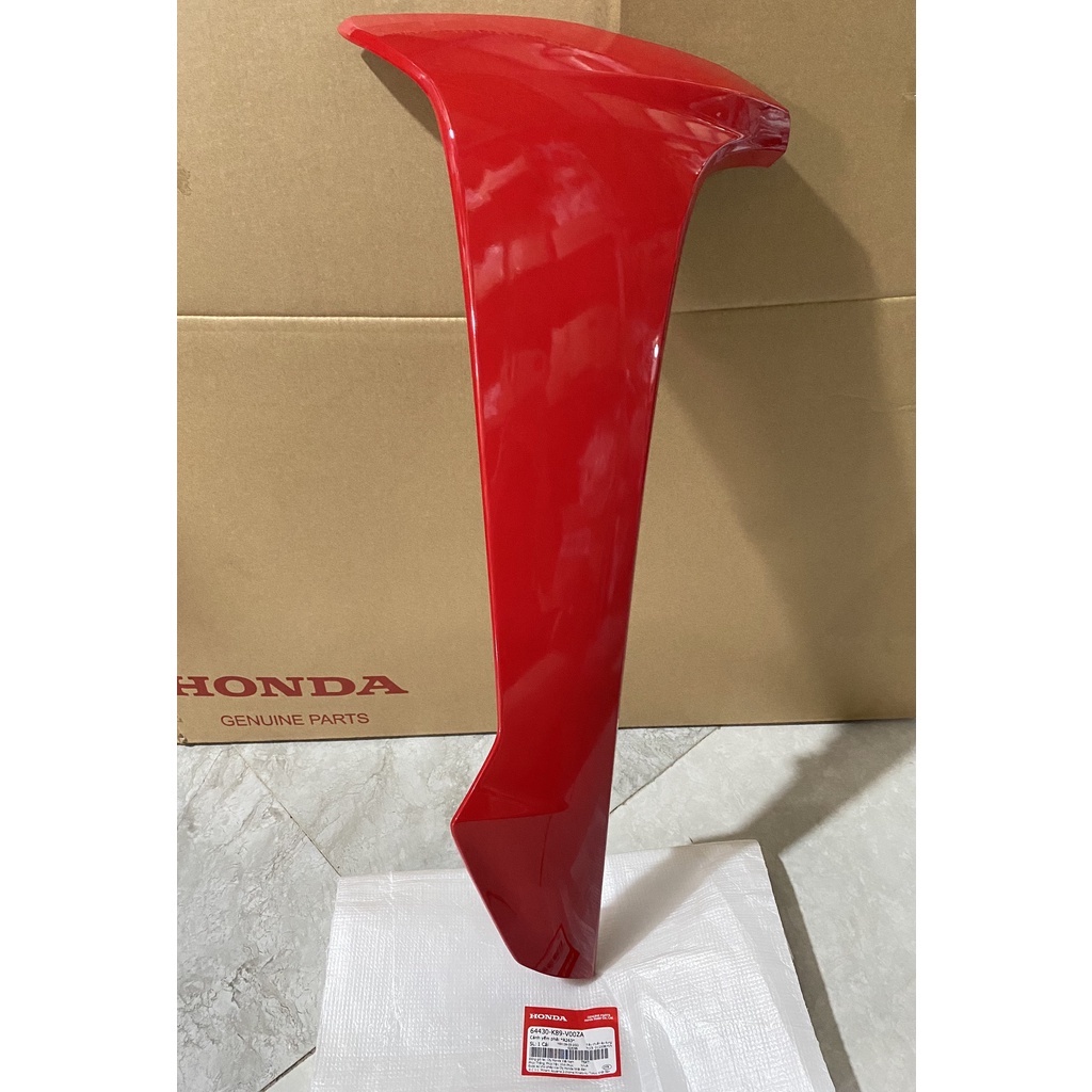 Cánh yếm bên phải, bửng phải honda wave anlpha 110 năm 2017-2021 màu đỏ