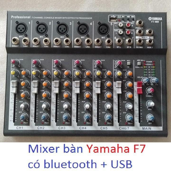 Mua ngay Mixer YAMAHA F7-MB có bluetooth