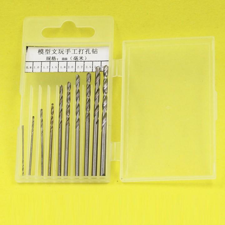 MŨI KHOAN SẮT MINI BỘ 10 CÂY - 581