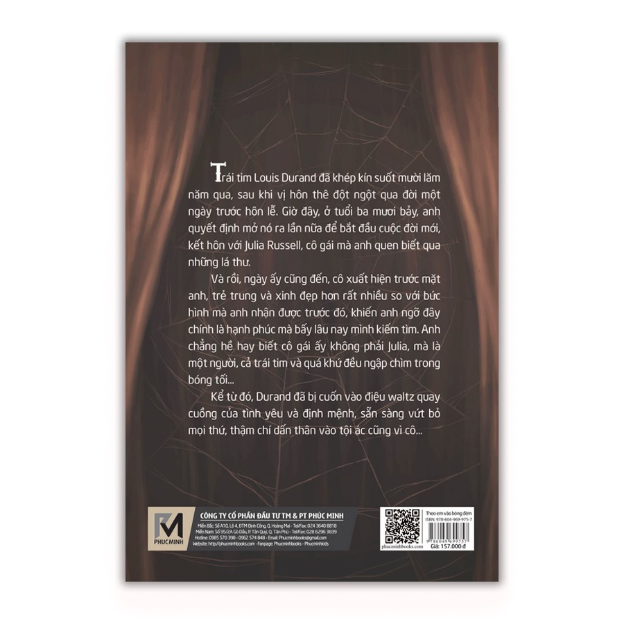 Sách Tiểu Thuyết Trinh Thám - Theo Em Vào Bóng Đêm (Cornell Woolrich)