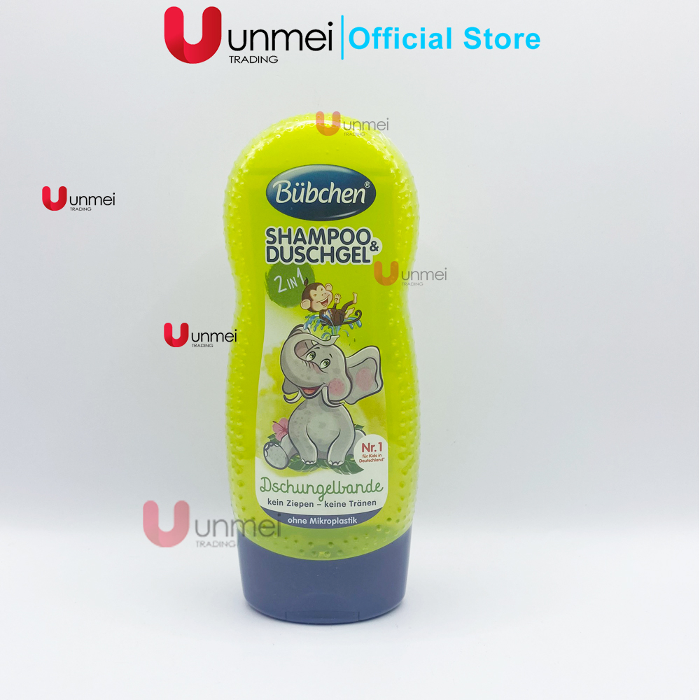 (Quà Tặng Đơn Hàng 799K) Sữa Tắm Gội Cho Bé Bubchen 230ml hàng Đức