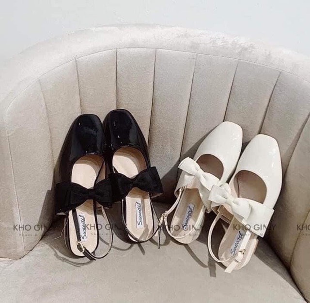 [FREE SHIP MAX] Giày búp bê tiểu thư da bóng , giày nữ thời trang