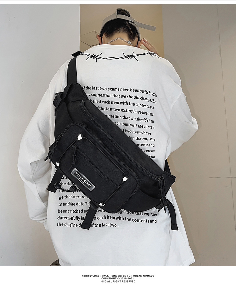 Túi đeo chéo hồng kong ôm sát TOUCH kiểu lính HÀNG NHẬP C455 - MixASale