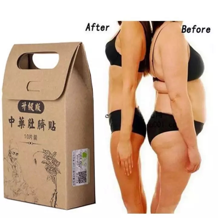 [HCM]10 Patch Dán Giảm Cân Dán Rốn Tan Mỡ Trung Y Slimming Patch