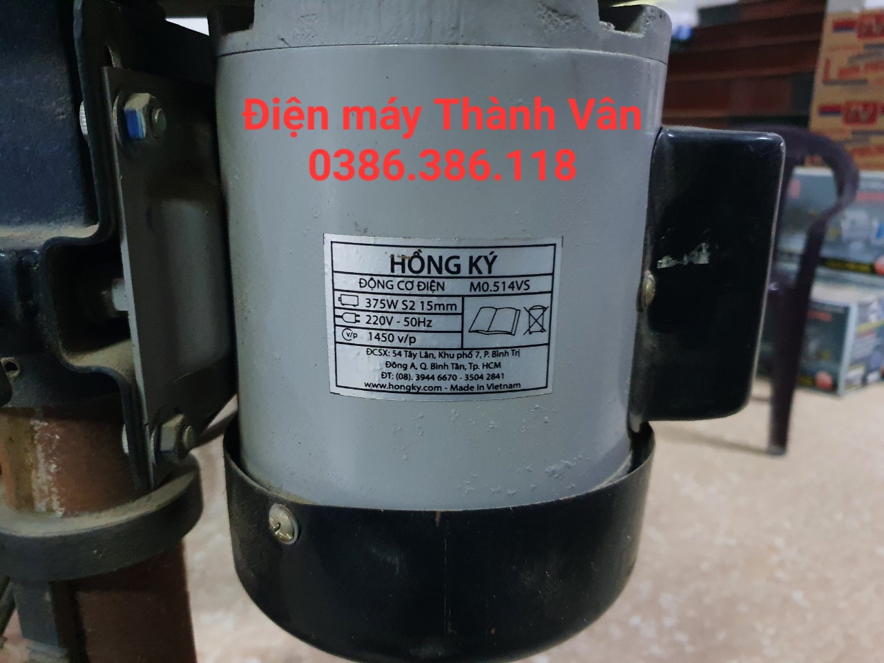Máy khoan bàn hồng ký sale