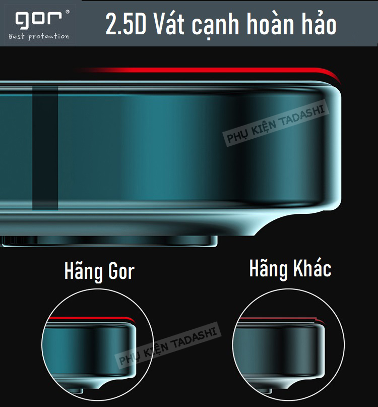 Tempered Glass for Gor Oneplus Ace 3V, Oneplus Ace 2V, Oneplus Ace 5/ Ace 5 Pro/ Ace 5 Ultra/ Ace 5 Racing/ Ace 6/ Ace 6t Transparent Without Black Border, 9H/ 2.5D Beveled Edge - Genuine Gor.