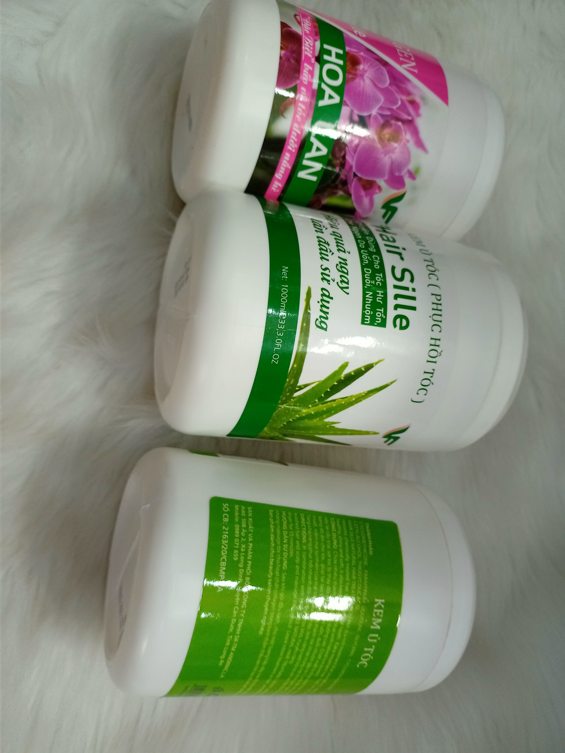 Kem hấp ủ tóc, phục hồi tóc Hair Sille 1000ml
