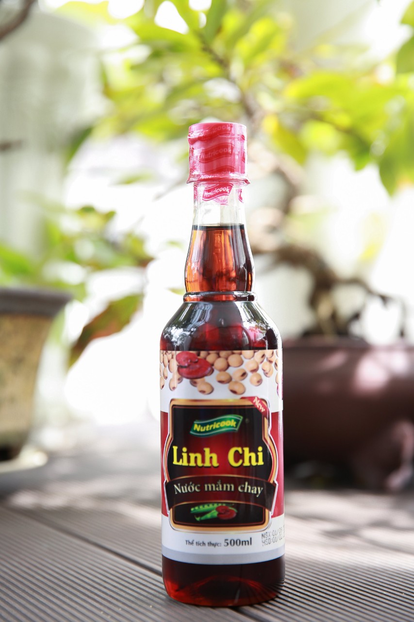 [HCM]NƯỚC MẮM CHAY LINH CHI NUTRICOOK 500ML