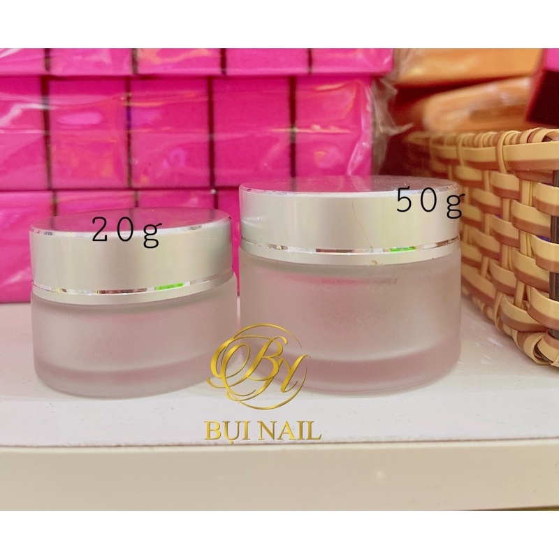 Hủ đựng l ư u h uỳnh 20g và 50g