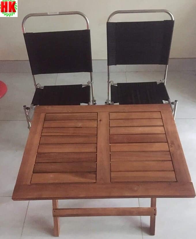 [HCM]Ghế inox xếp cafe
