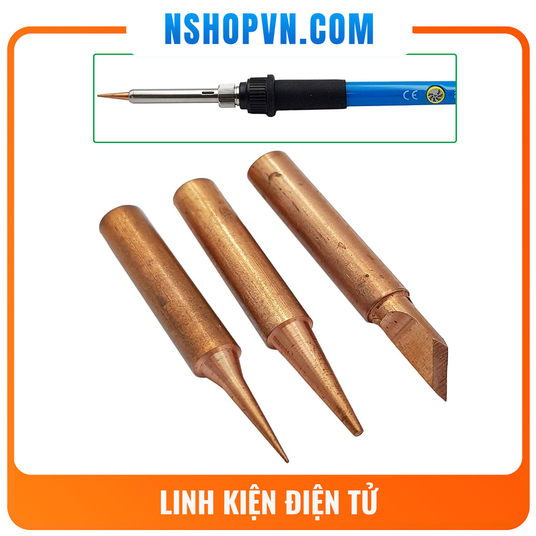 Đầu mỏ hàn thiếc bằng đồng 936 900M