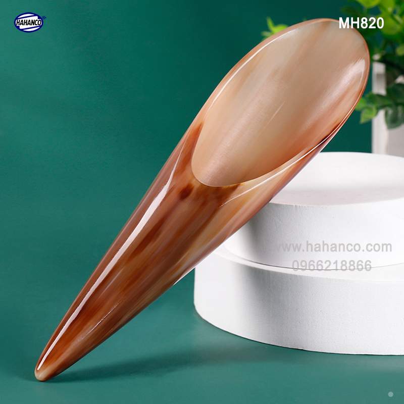 Dụng cụ điện chẩn - CÂY CẠO GIÓ, DAY ẤN HUYỆT BẰNG SỪNG MH820 - HAHANCO