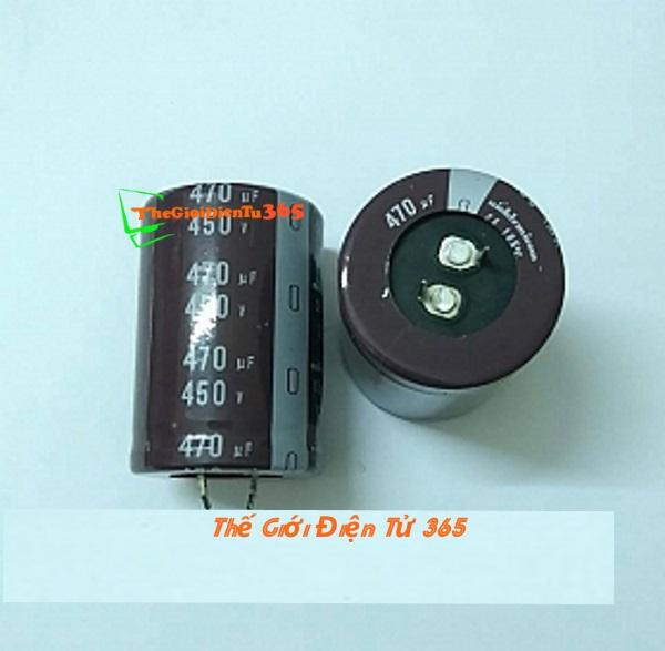 TỤ HÓA 470UF 450V