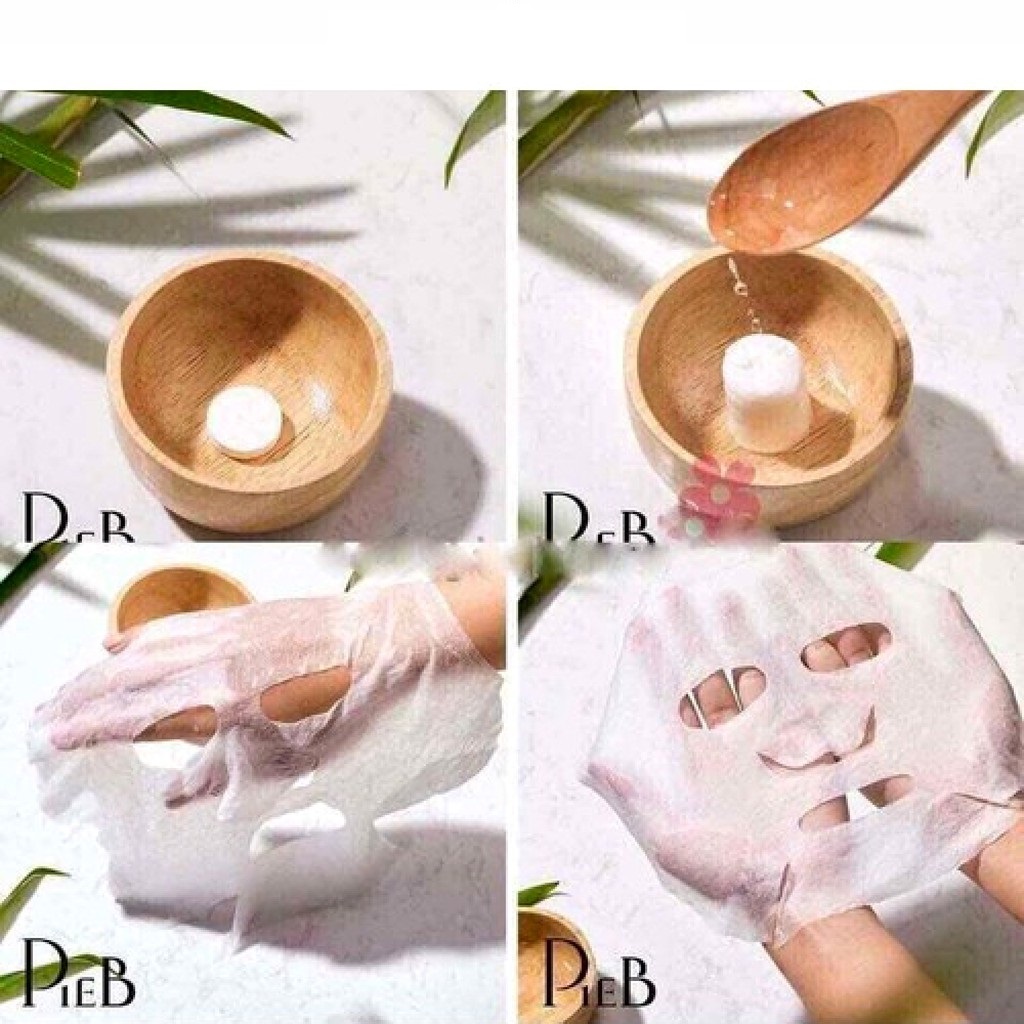 5 Viên Mặt Nạ Nén Miniso - Mask Giấy Nhật Bản