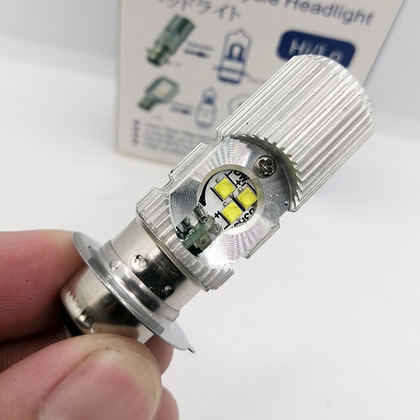 Đèn led pha l4, 6 led, chân m5 dành cho xe máy d-ream, wave, airblade, future đời đầu...