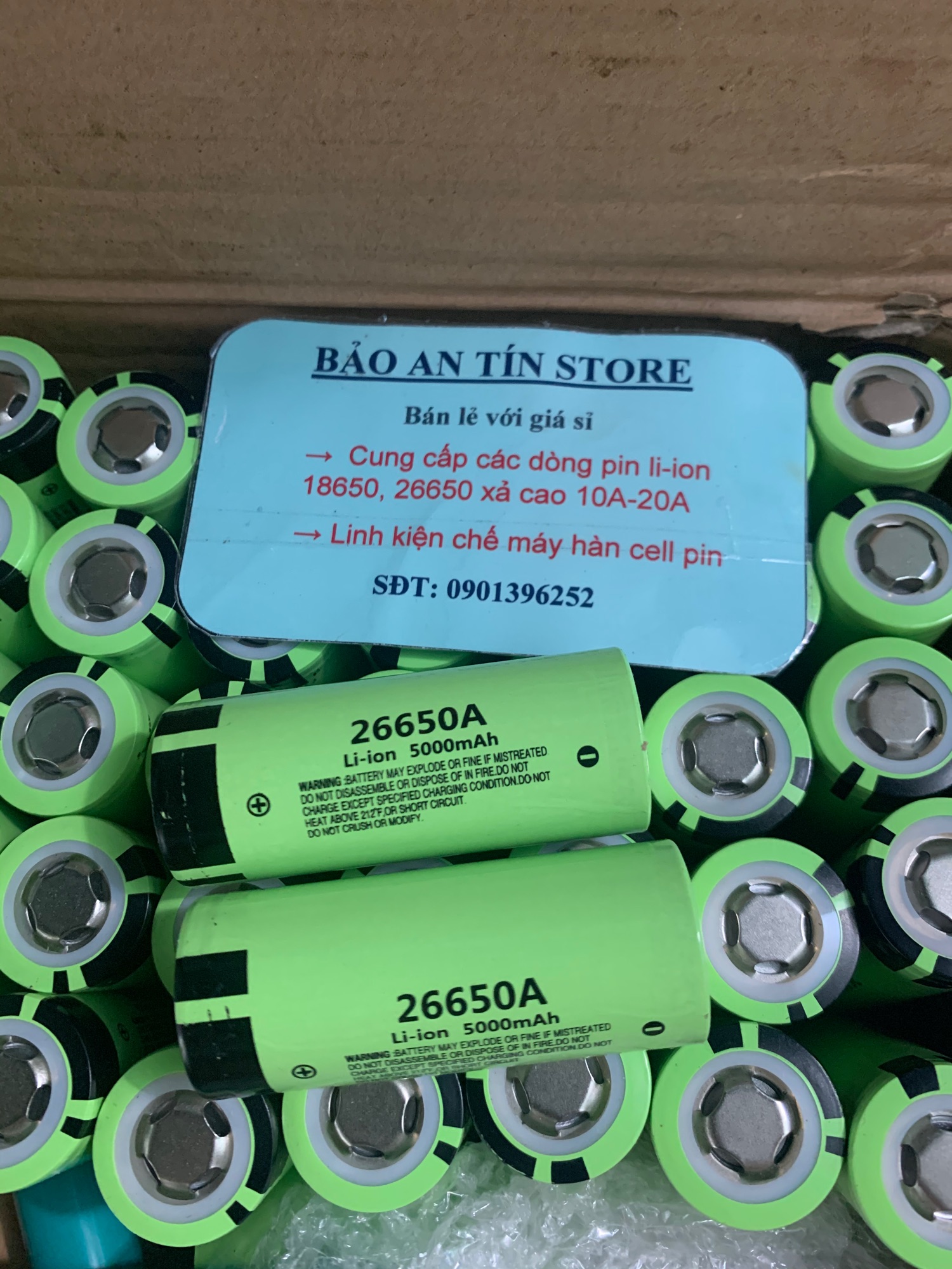 [HCM]Pin 26650-5000mAh