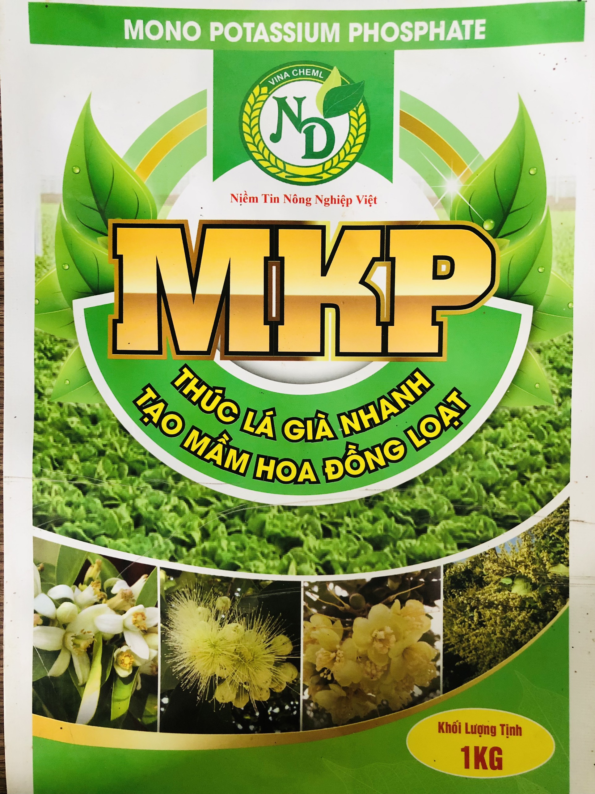 Phân bón lá cao cấp MKP túi 1kg