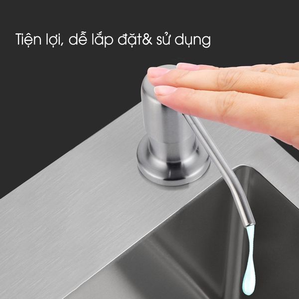 Vòi dẫn nước nước rửa chén inox 304 gắn bồn rửa bát