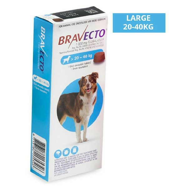 Thực phẩm phòng ve Bravecto  cho chó
