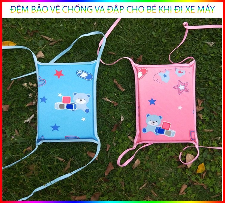 Đệm Bảo Vệ Chống Va Chạm Xe Máy Cho Bé
