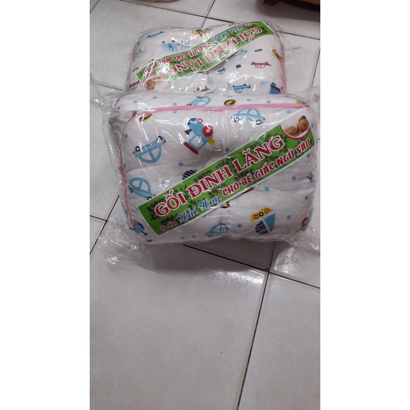 [HCM]Bộ gối đinh lăng sợi tre cho bé