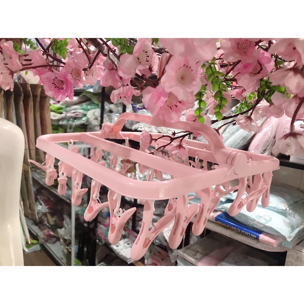 Móc Chùm Nhựa 32 Kẹp