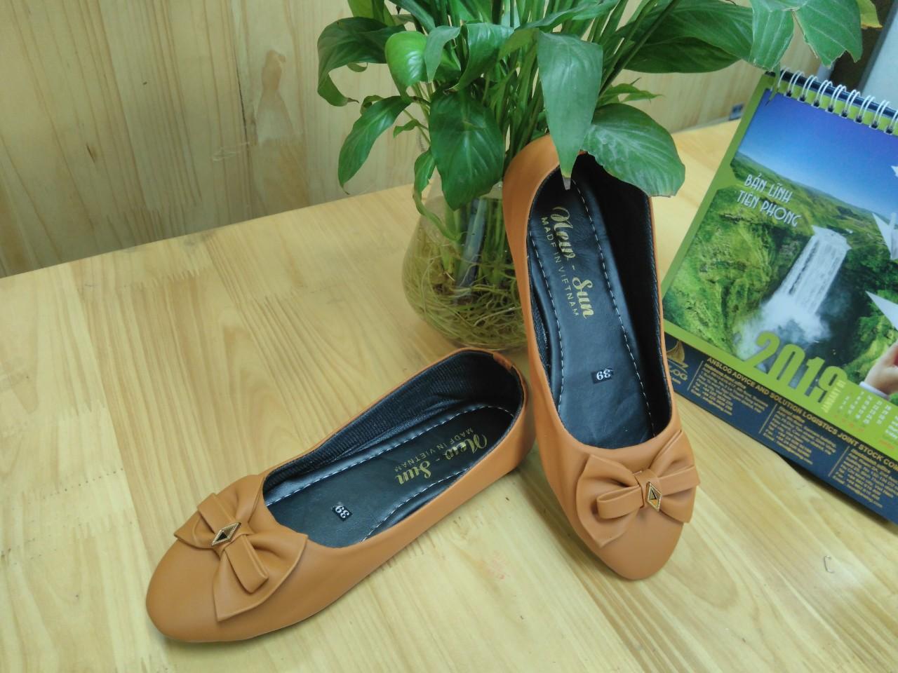 Giày búp bê nữ BB003 nhẹ, mềm êm chân