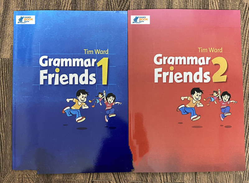 bộ sách Grammar Friends 1,2 - Students Book ( sách màu) - Hanoi bookstore