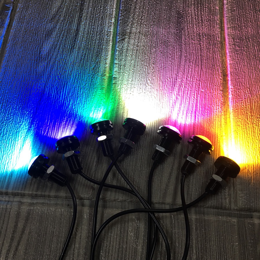 Đèn led nút áo 1 cặp loại bóng 2 led kích thước 23mm