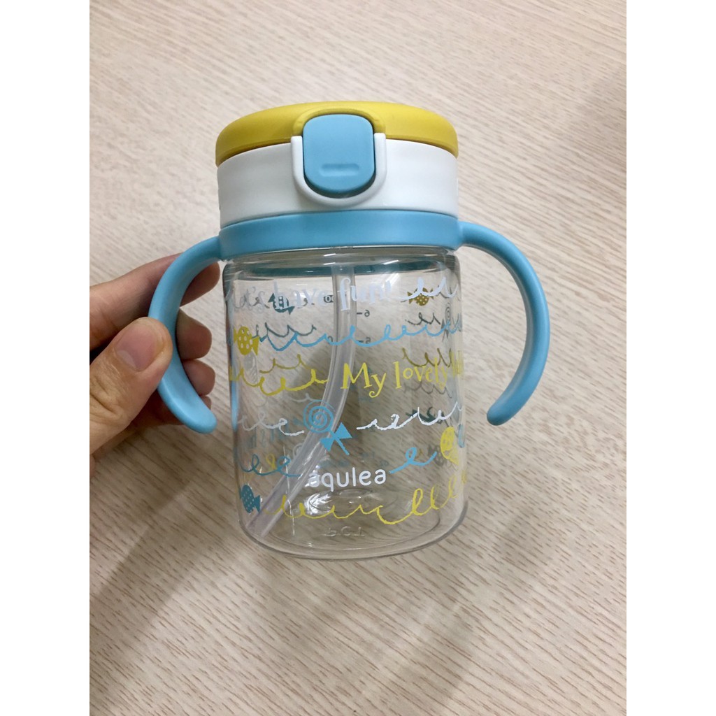 [Mẫu mới] Cốc ống hút Richell 200ml/320ml cho bé