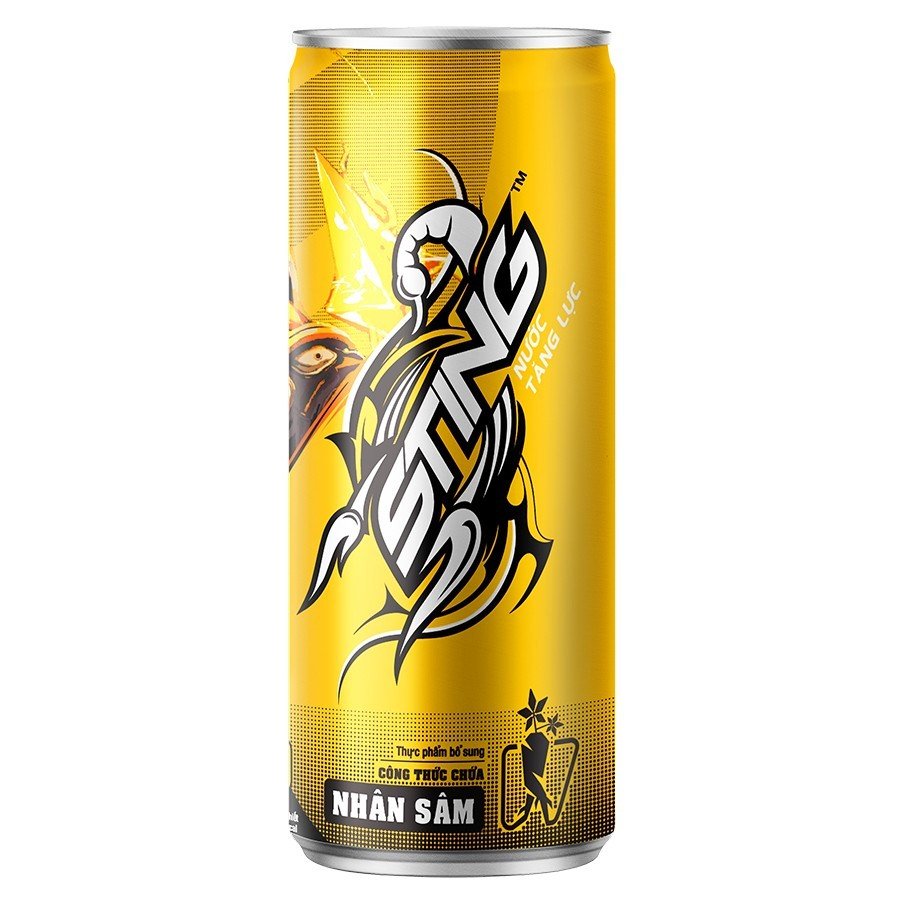 [COMBO 2 LON] Nước Tăng Lực Sting Gold - Lon 330ml