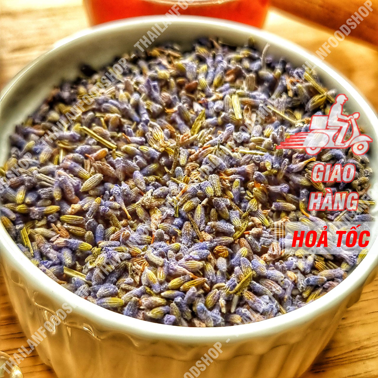 Trà Hoa Oải Hương (Lavender) Lon 150Gram
