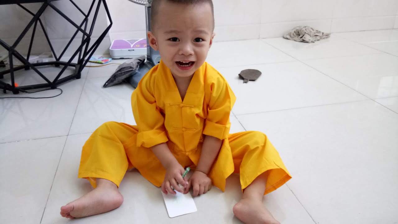 [HCM]ĐỒ LAM ĐI CHÙA TRẺ EM - MẪU LA HÁN